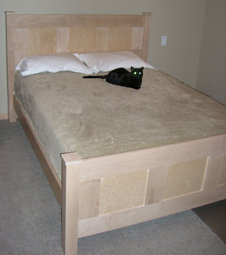 Bed Frame from Maple